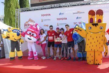 Se ha celebrado en Madrid la primera edición de la carrera 'Rompe tus barreras'.
