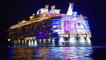 ‘Symphony of the Seas’, el crucero más grande del mundo: 30.000 comidas diarias, 1.000 trabajadores y coordinación militar