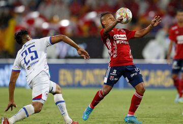 Partido entre Independiente Medellín y Deportivo Pasto por la primera fecha de los cuadrangulares de la Liga BetPlay.