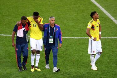 Mina: Colombia did not deserve to lose to England