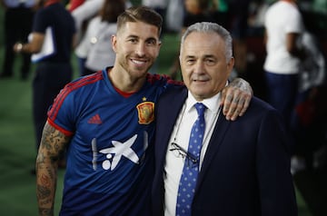 Sergio Ramos y Rafael Gordillo.