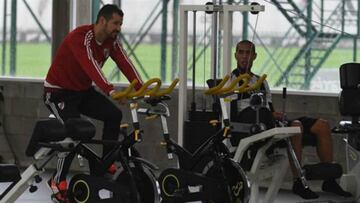 Rodrigo Mora vuelve a los entrenamientos en River