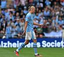 El increíble partido de Erling Haaland con Manchester City en la Community Shield
