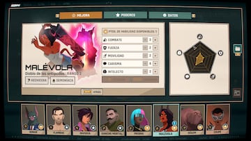 Pantalla de subida de nivel en Dispatch