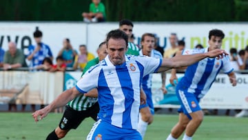 Kike García se reivindica en el estreno del Espanyol