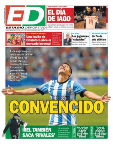 Portadas de la prensa deportiva