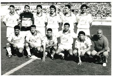 El Vélez CF en la temporada 1994-95.