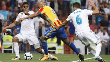 Casemiro y Nacho tuvieron problemas con Zaza.