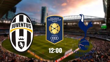 Partido amistoso de la International Champions Cup entre la Juventus y el Tottenham Hotspur en directo 26 de julio