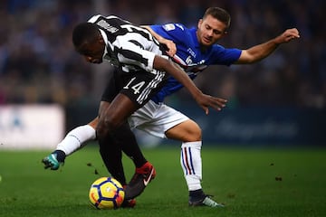 Sampdoria y Juventus partidazo de la Serie A 