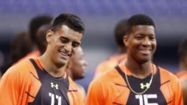 Marcus Mariota y Jameis Winston.