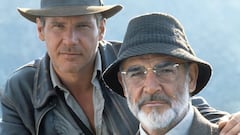 La memorable escena de Indiana Jones que Harrison Ford y Sean Connery grabaron sin pantalones