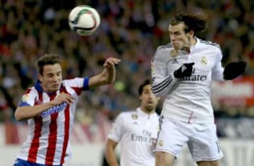 Saúl Ñíguez y Gareth Bale.