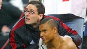 <B>RECUPERACIÓN.</B> El portero brasileño espera estar recuperado para jugar el próximo domingo contra el Siena.