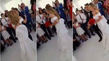 Kovacic celebra su boda con Izabela Andrijanic.