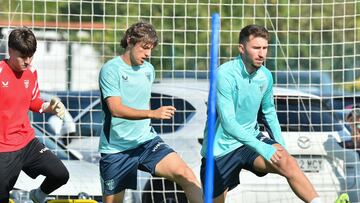 Lezama: Unai Gómez, listo y Laporte acelera