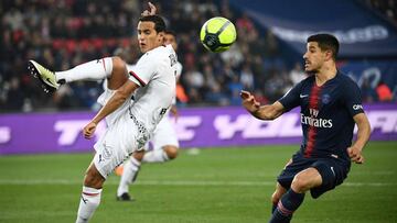 Berchiche con el PSG.
