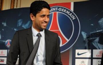 7. Nasser Al Khelaifi. Presidente y director ejecutivo del PSG. También es miembro del comité organizador del Mundial de Clubes de la FIFA.