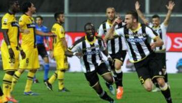Jorquera estuvo en cancha hasta los 65 minutos en la derrota por 4-2 del Parma. 