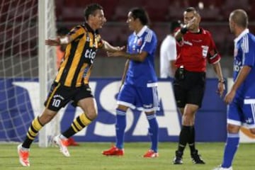 Universidad de Chile recibió a The Strongest en el Nacional.