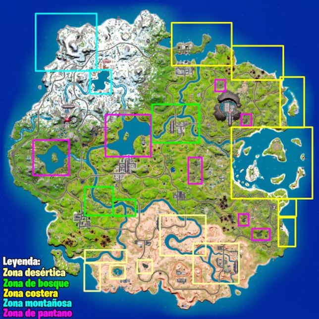 Desafíos Y Misiones De Fortnite Temporada 2 Semana 4 Todas Las