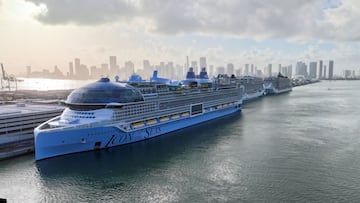 Icon of the Seas: el crucero más grande del mundo realiza su primer viaje