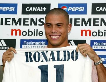 Ronaldo Nazario resisti&oacute; las presiones de Moratti en el Inter y acab&oacute;, como era su deseo, en el Bernab&eacute;u.