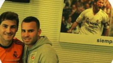 Iker, con Jesé.