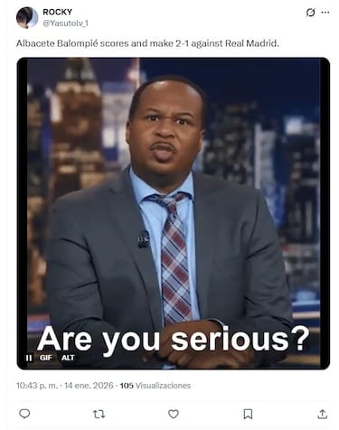 Los mejores memes de la derrota del Real Madrid en Albacete