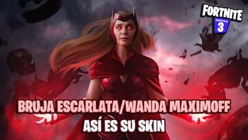 Bruja Escarlata (Marvel) en Fortnite: se confirma su skin