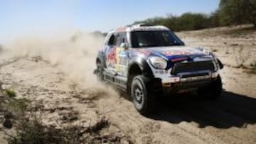 AEn Mini están muy enfadaso con la decisión de no sancionar a Peterhansel. En la imagen, su primer espada, Al-Attiyah.