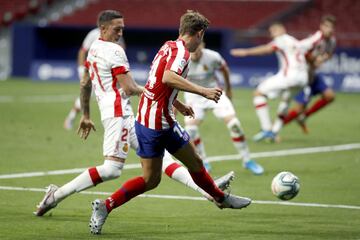 2-0. Álvaro Morata marcó el segundo tanto tras una asistencia de Marcos Llorente.