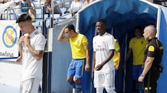 El debut de Vinícius Júnior con el Castilla en imágenes