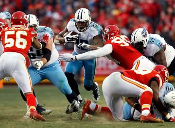 La agónica victoria de los Titans sobre los Chiefs bajo la lente