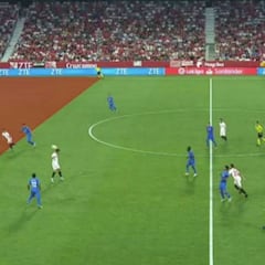 Polémica por la decisión del VAR en el gol anulado a Ben Yedder