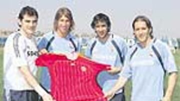 Casillas quiere triunfar con España.