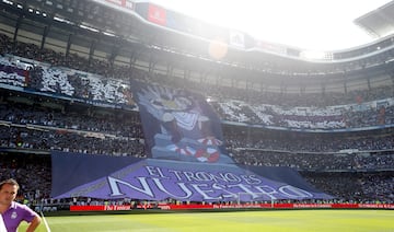 Los tifos más espectaculares del Real Madrid en el Santiago Bernabéu