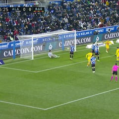 Esto es caer de pie: generosísimo detalle de crack de Ferran en el gol para darle la victoria al Barça