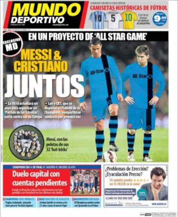 Portadas de la prensa deportiva