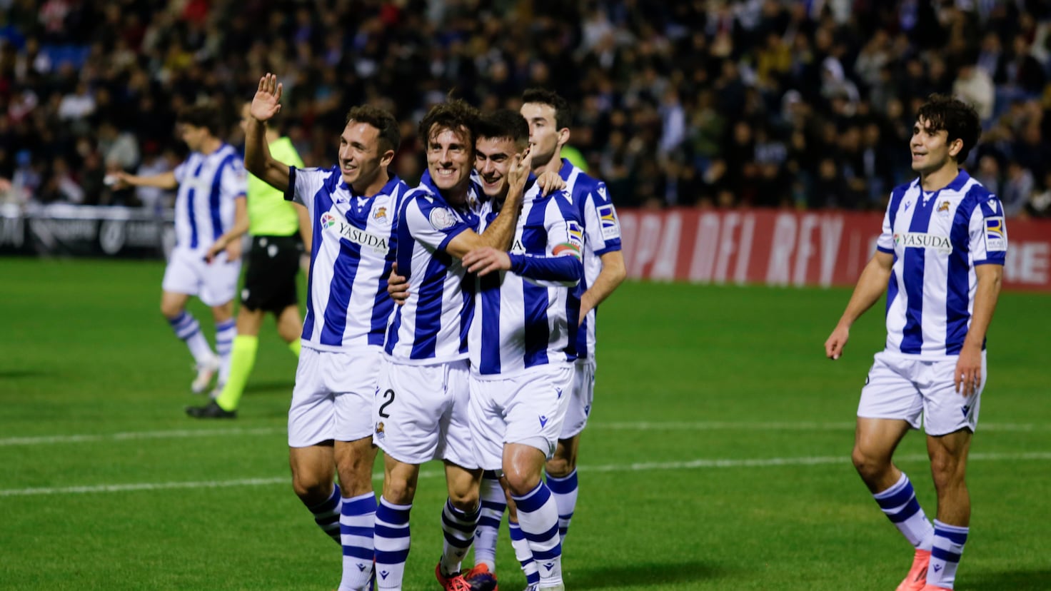 Jove Español 0 - 5 Real Sociedad: resumen, resultado y goles
