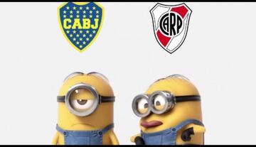 Los mejores memes del Superclásico Boca-River