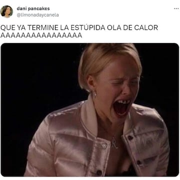 Los mejores memes para sobrellevar las altas temperaturas