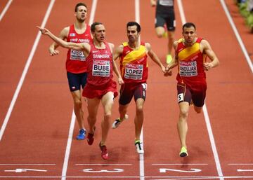 Kevin López y Daniel Andújar pasaron a la final.