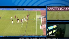"Muy finita": el diálogo del VAR en el dudoso gol de Venezuela a la Roja