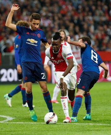 Manchester United win the Europa League with a 2-0 victory over Ajax.