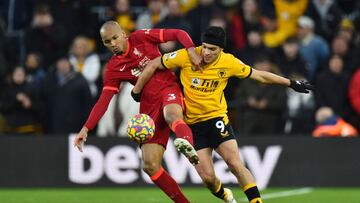 Liverpool derrotó al Wolverhampton en la Premier