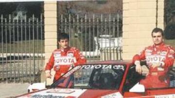 <b>BUENOS TIEMPOS. </b>Sainz y Moya revivirán en Portugal todas sus experiencias mundialistas.