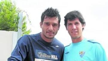 <b>REENCUENTRO. </b>Gustavo Munúa y Luque regresan a Riazor defendiendo la camiseta del Málaga.