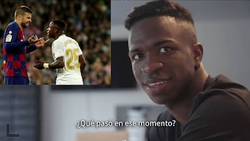 Vinicius: "Piqué said I was crazy - and he was right!"