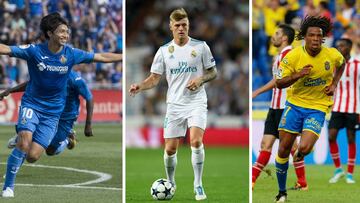 Lesionados y sancionados para la jornada 6 de Liga Santander